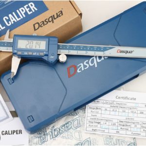 DASQUA High Precision 6 Inch/150mm IP67 Waterproof Digital Caliper With Large LCD Screen