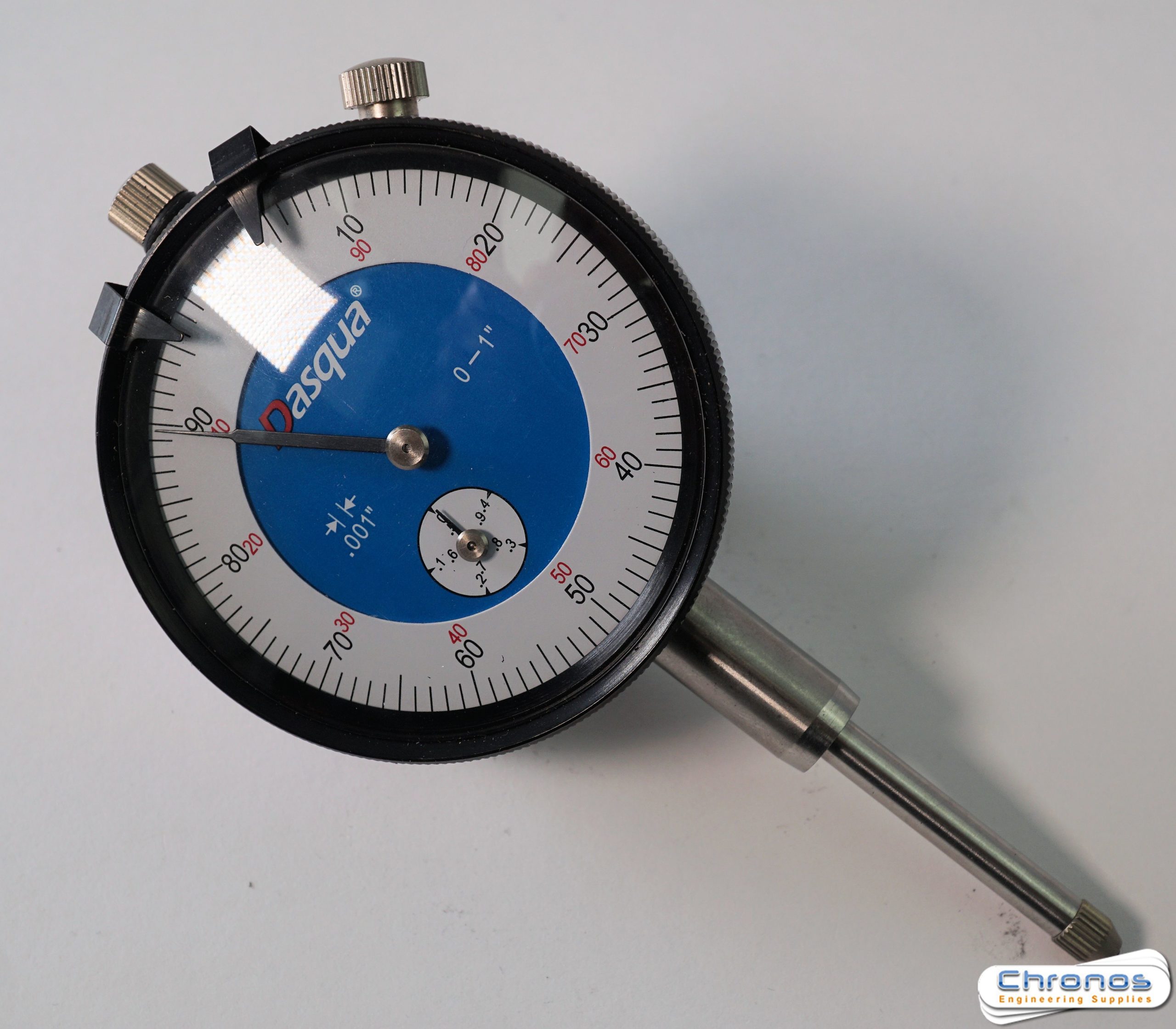 Dasqua Flex Chrome Base & Imperial Dial Gauge Set