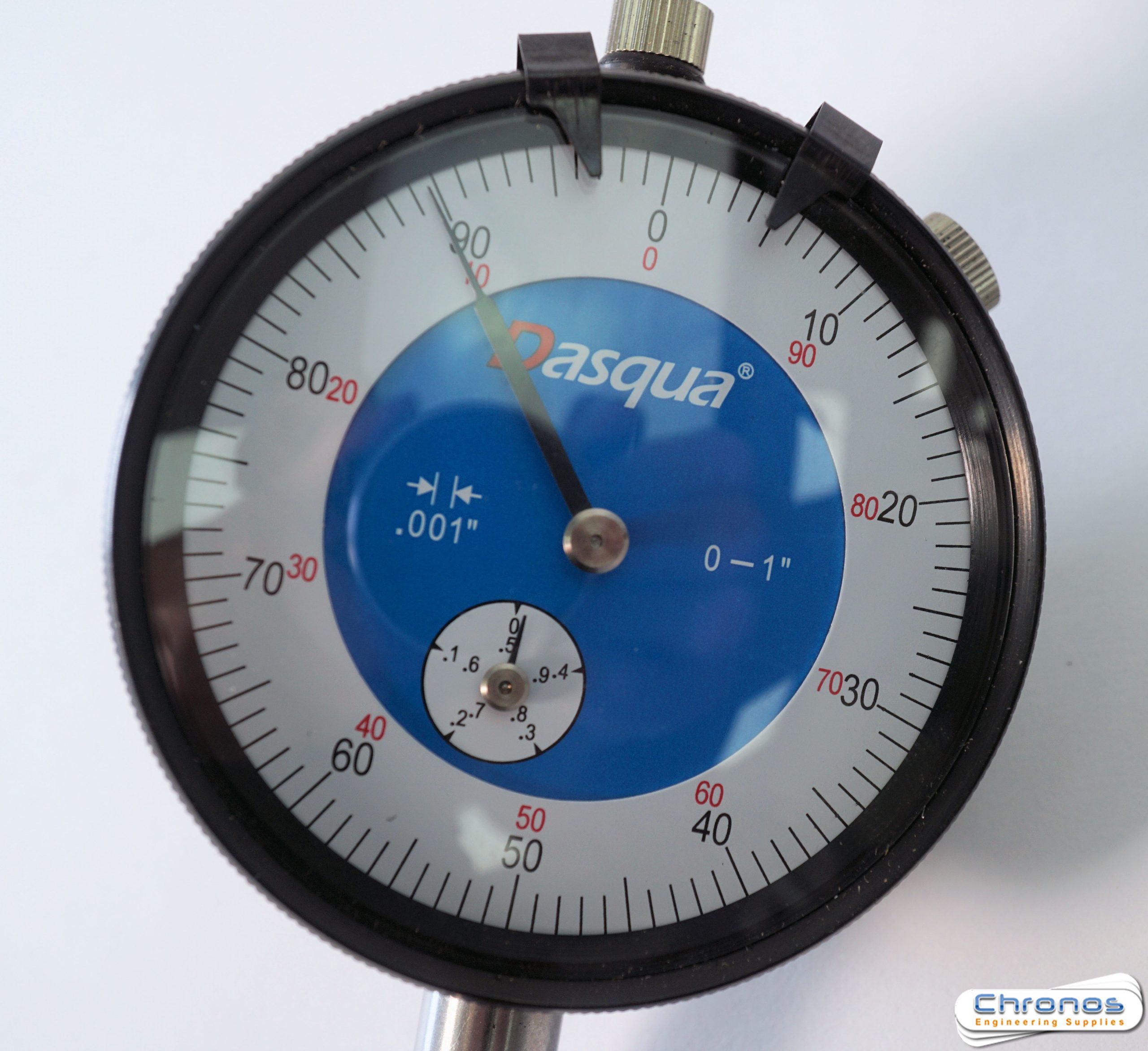 Dasqua Flex Chrome Base & Imperial Dial Gauge Set