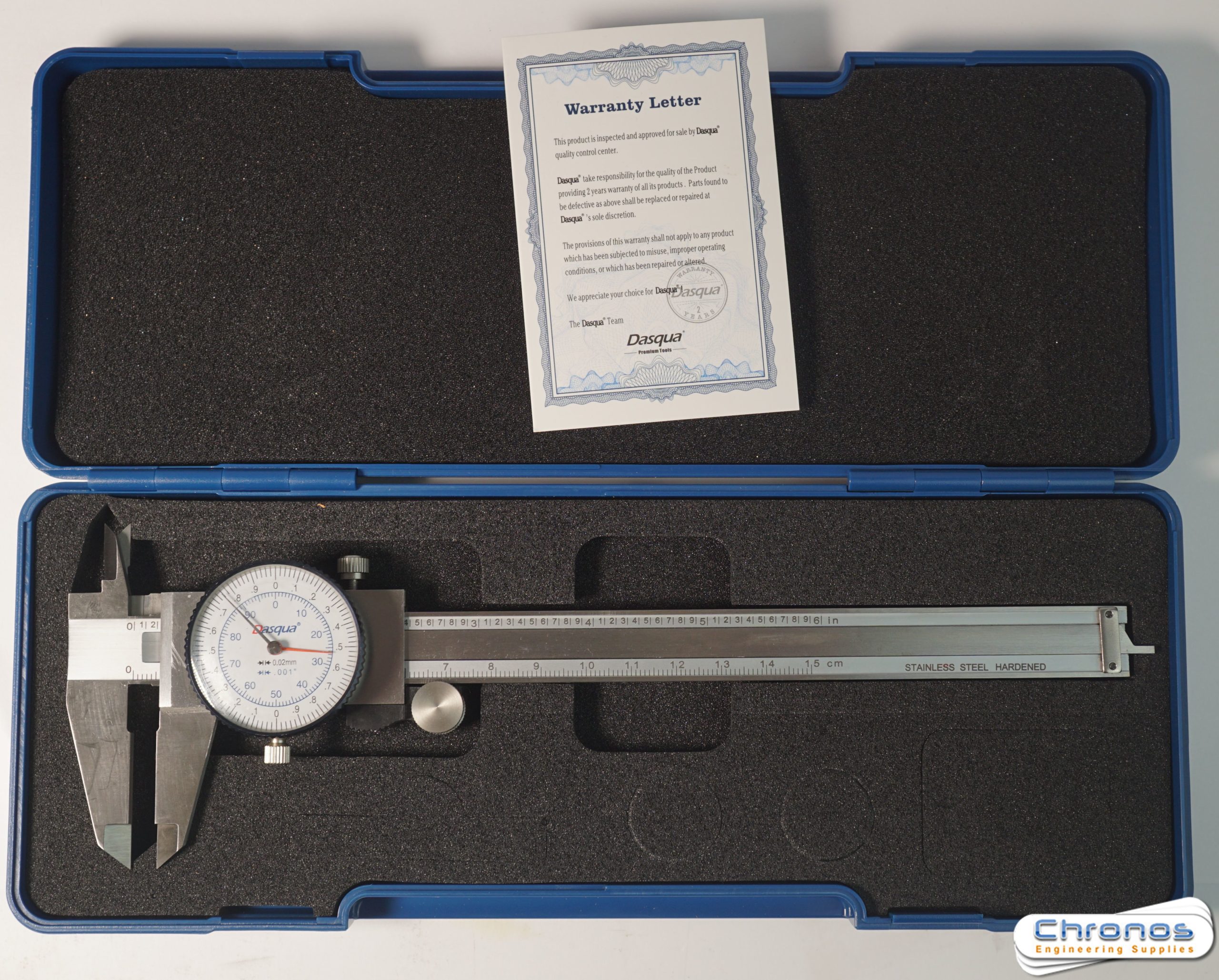 Dasqua Machinists Grade 0 150 mm Dial Caliper