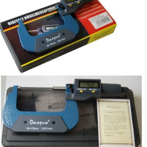 Dasqua 50-75 mm / 2-3" Digital Micrometer