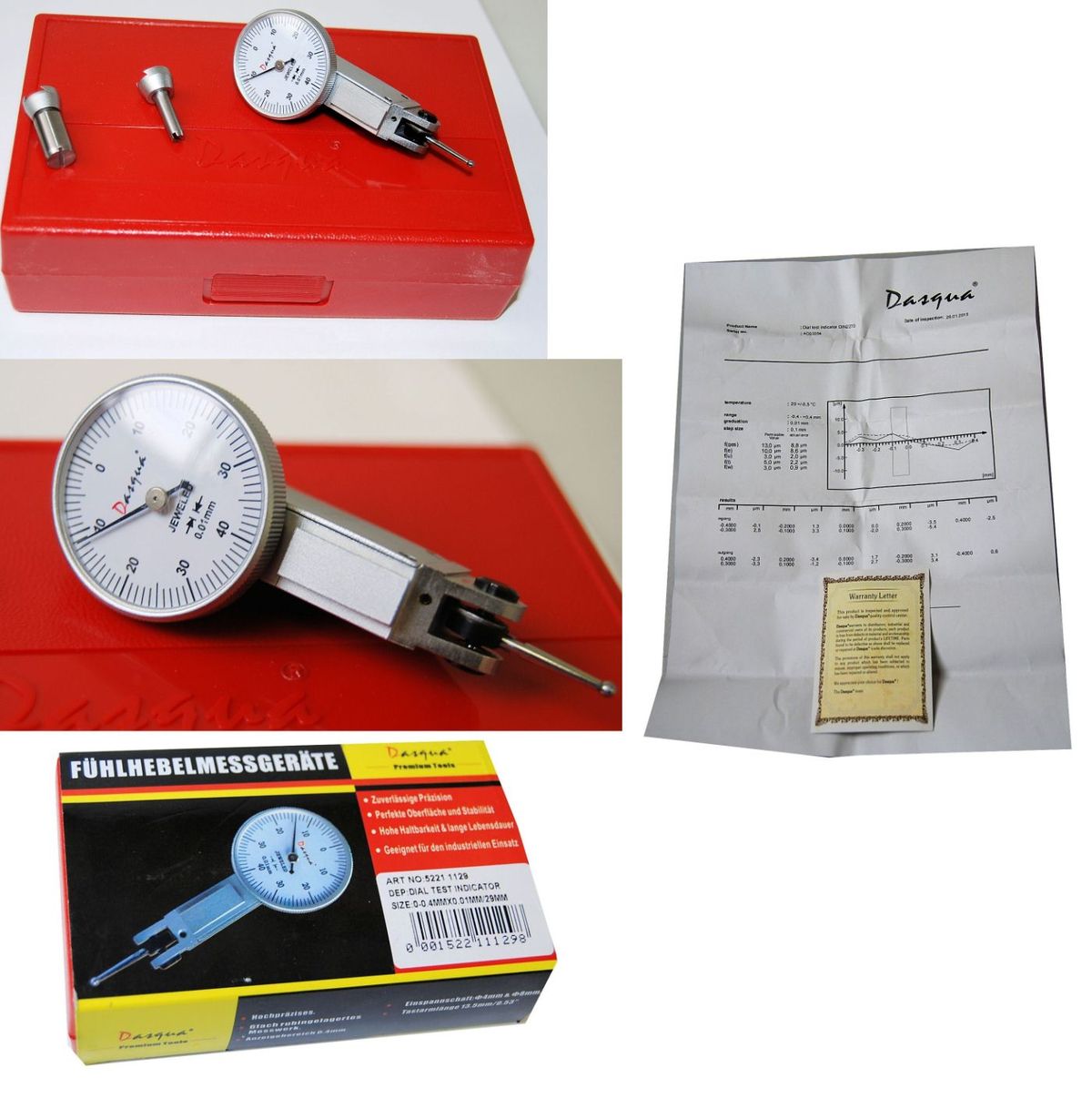Dasqua Absolute Digital Measuring Set Micrometer Caliper etc 22108201