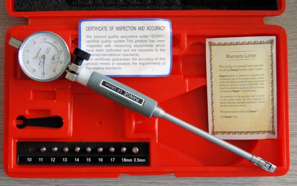 Dasqua Precision Dial Bore Gauge 10 - 18 mm