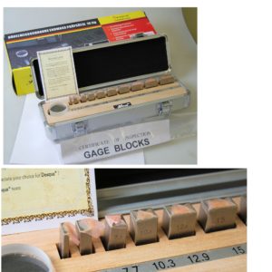 Dasqua Micrometer Calibration Gauge Block Set