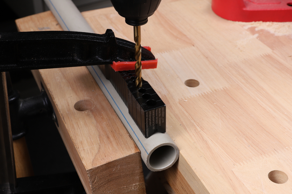 Dasqua Black-Red Plus Multi-Function Drill Guide Imperial - Image 8