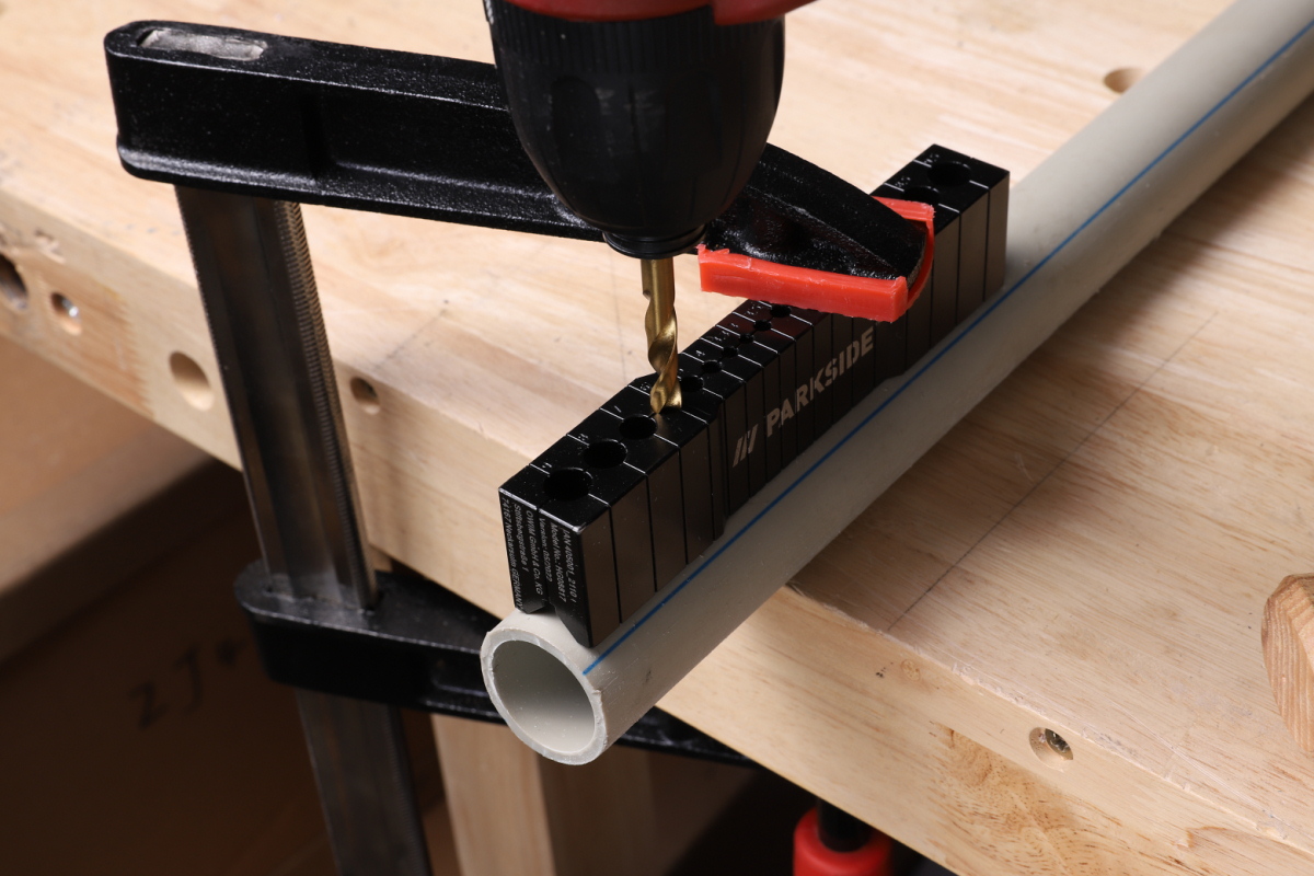 Dasqua Black-Red Plus Multi-Function Drill Guide Imperial - Image 9