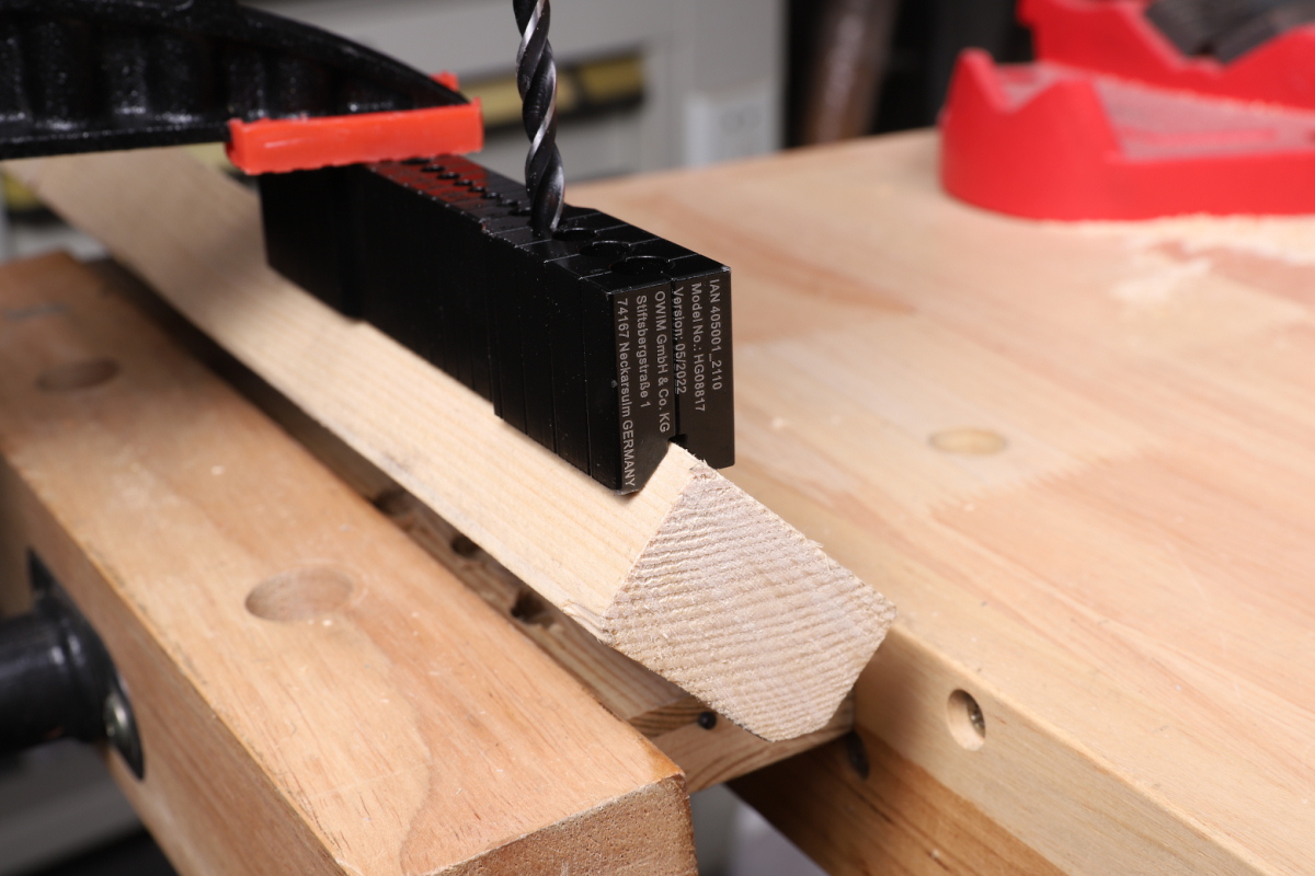 Dasqua Black-Red Plus Multi-Function Drill Guide Imperial - Image 11