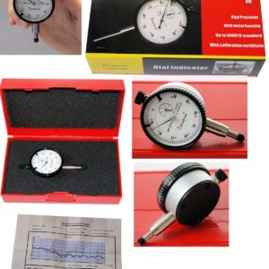 Dasqua Small 40 mm High Precision Dial Gauge 0-5 mm x 0.01 mm