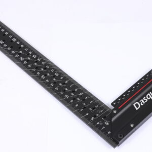 Dasqua Black-Red Plus Multi-Function Square 300 mm 1804-5223